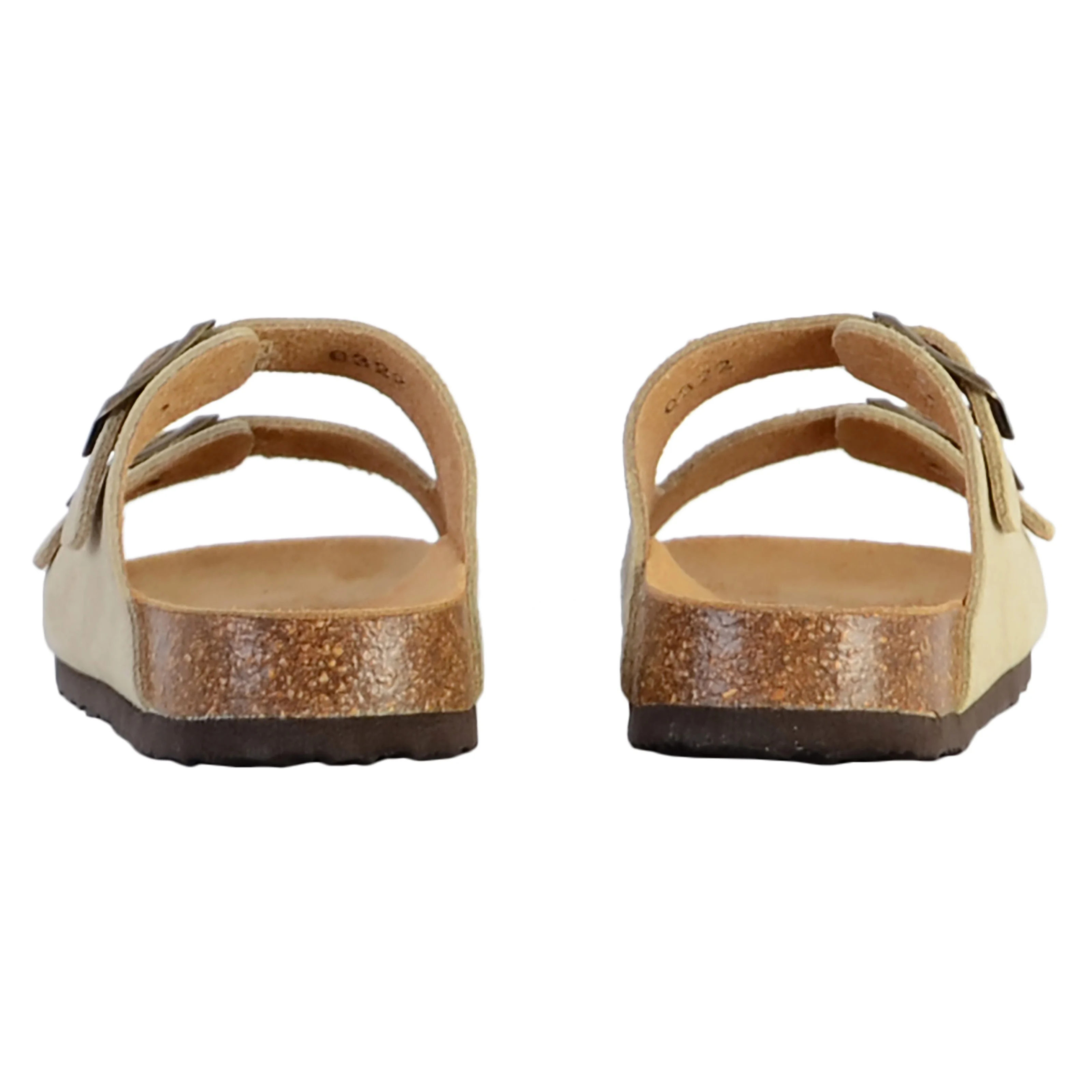 Mules cuir enfantalex | Beige