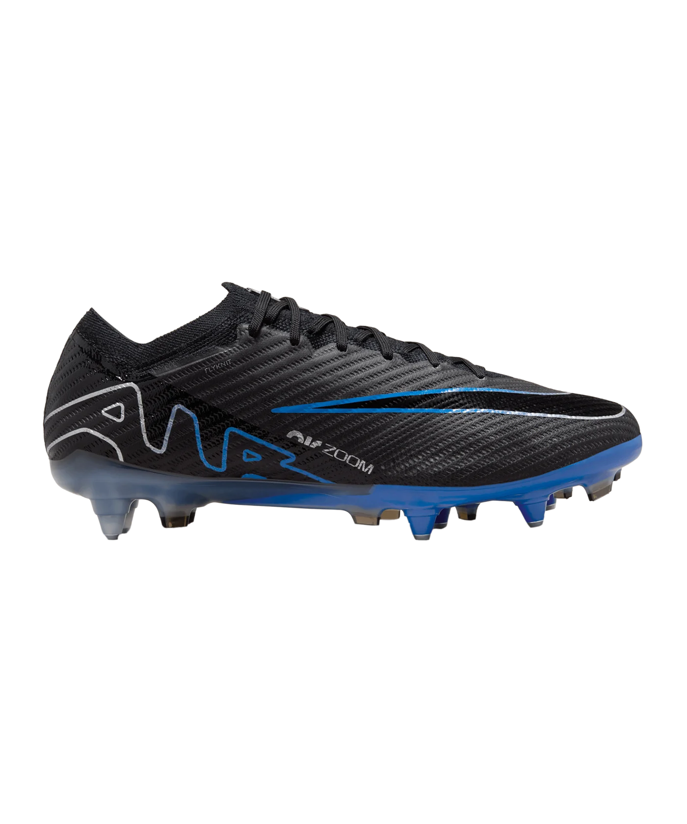 Nike Air Zoom Mercurial Vapor XV Elite SG-Pro AC Shadow Schwarz Silber Blau F040
