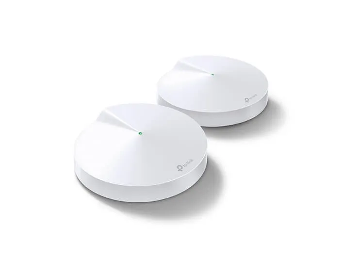 TP-Link DECO M5 - Wi-Fi-system - (2 routere) - op til 4500 sq.ft - mesh 1GbE - Wi-Fi 5 - Dual Band