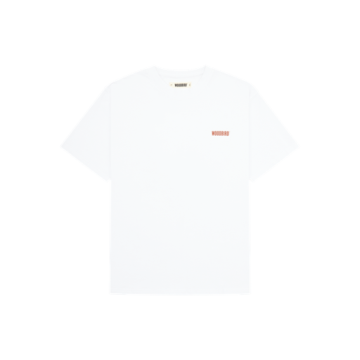 Woodbird Baine Family T-shirt, White, S