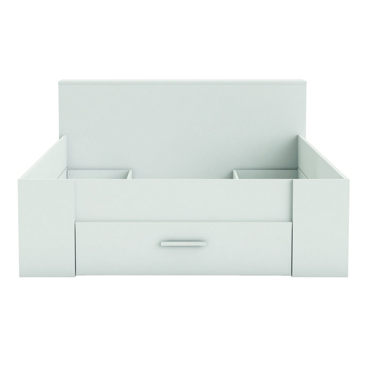 Calicosy - POCKET Bed 2 plaatsen  - H74,3 cm - Mat wit