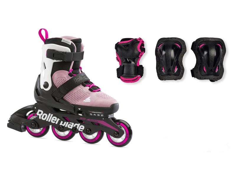 ROLLERBLADE Microblade Combo 230 Inline-Skates samt Schoner für Jungs