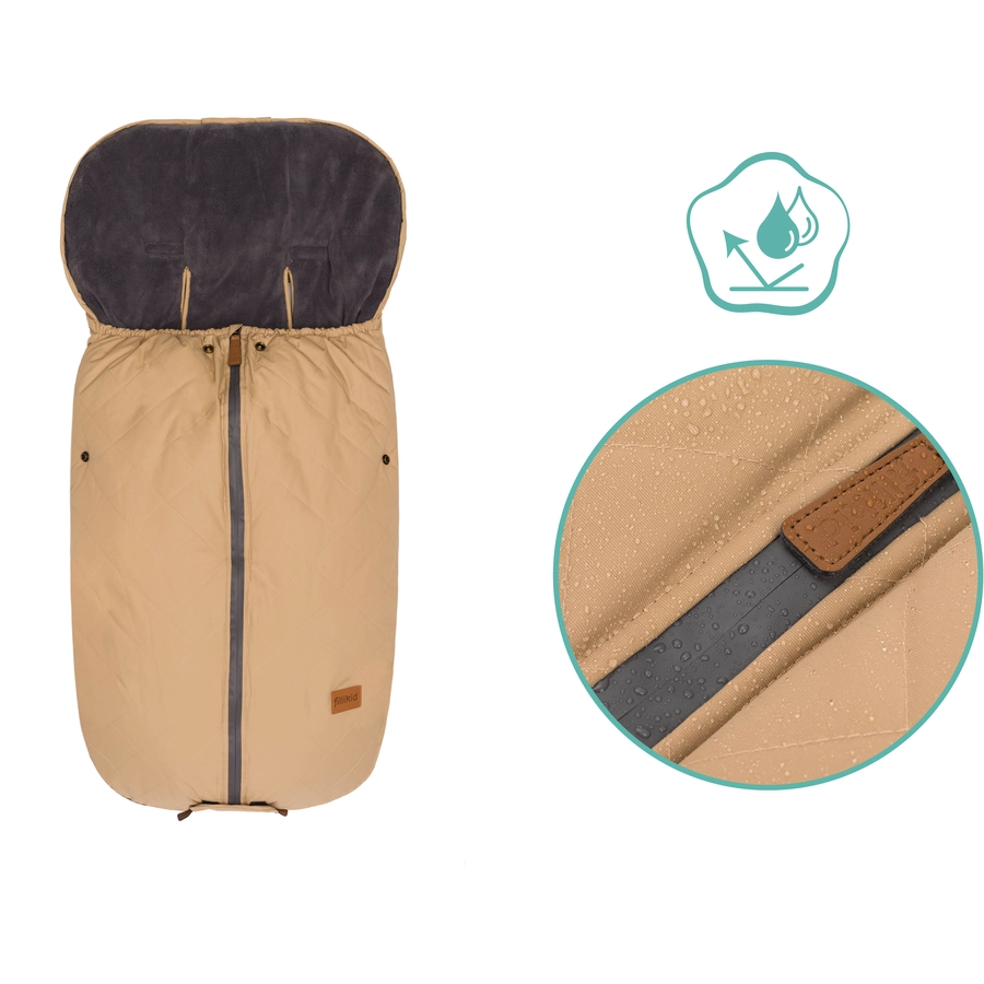 fillikid Winterfußsack Kamet Polyester cappuccino