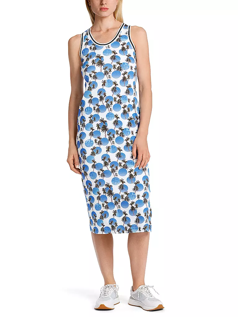 MARC CAIN Midikleid blau