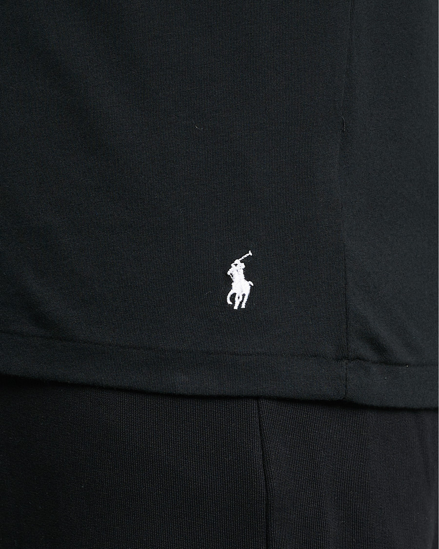 Polo Ralph Lauren 3-Pack Crew Neck T-Shirt Black