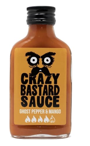 Crazy Bastard Sauce Ghost Pepper & Mango