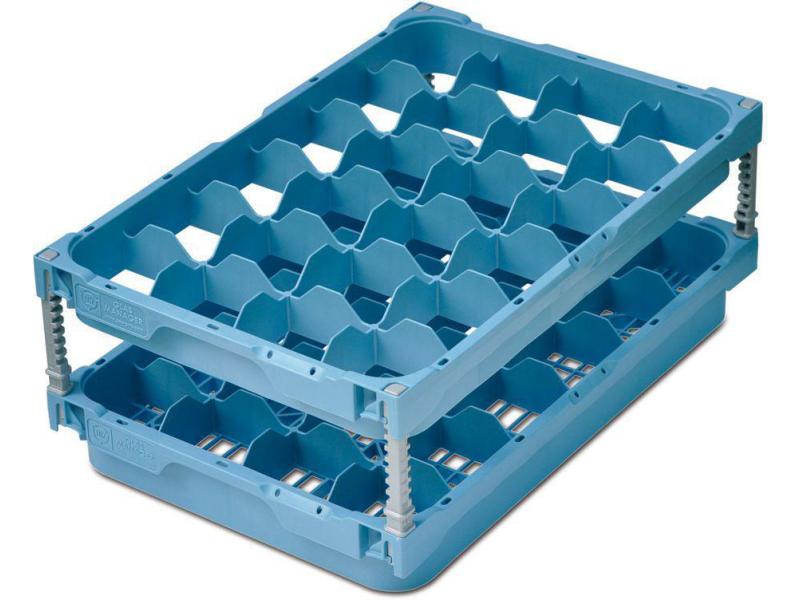 Utz Glasmanager Set 24 Fächer Blau zu RAKO 3-201 Manager-Set für Glas Ø 68-80 mm