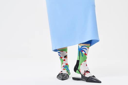 Happy Socks Racing Sock Socken in Mehrfarbig