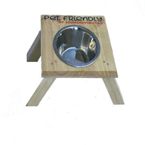 Tigela de água para animais de estimação, ideal para pets, cor natural.