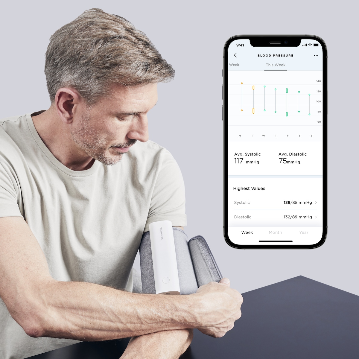 Withings Connect smart blodtrykksmåler WITBPM550068