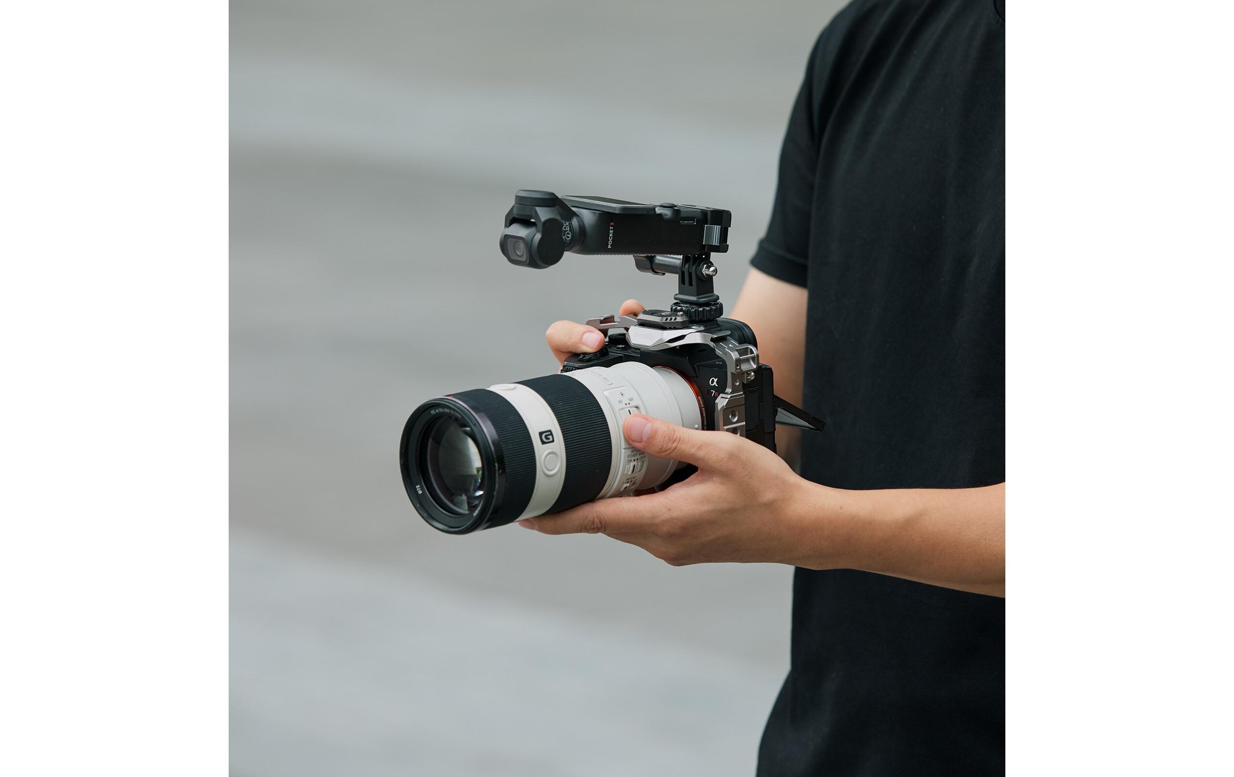 Akku-Adapterplatte für DJI Osmo Pocket 3Speziell für den DJI Osmo Pocket 3 entwickelt