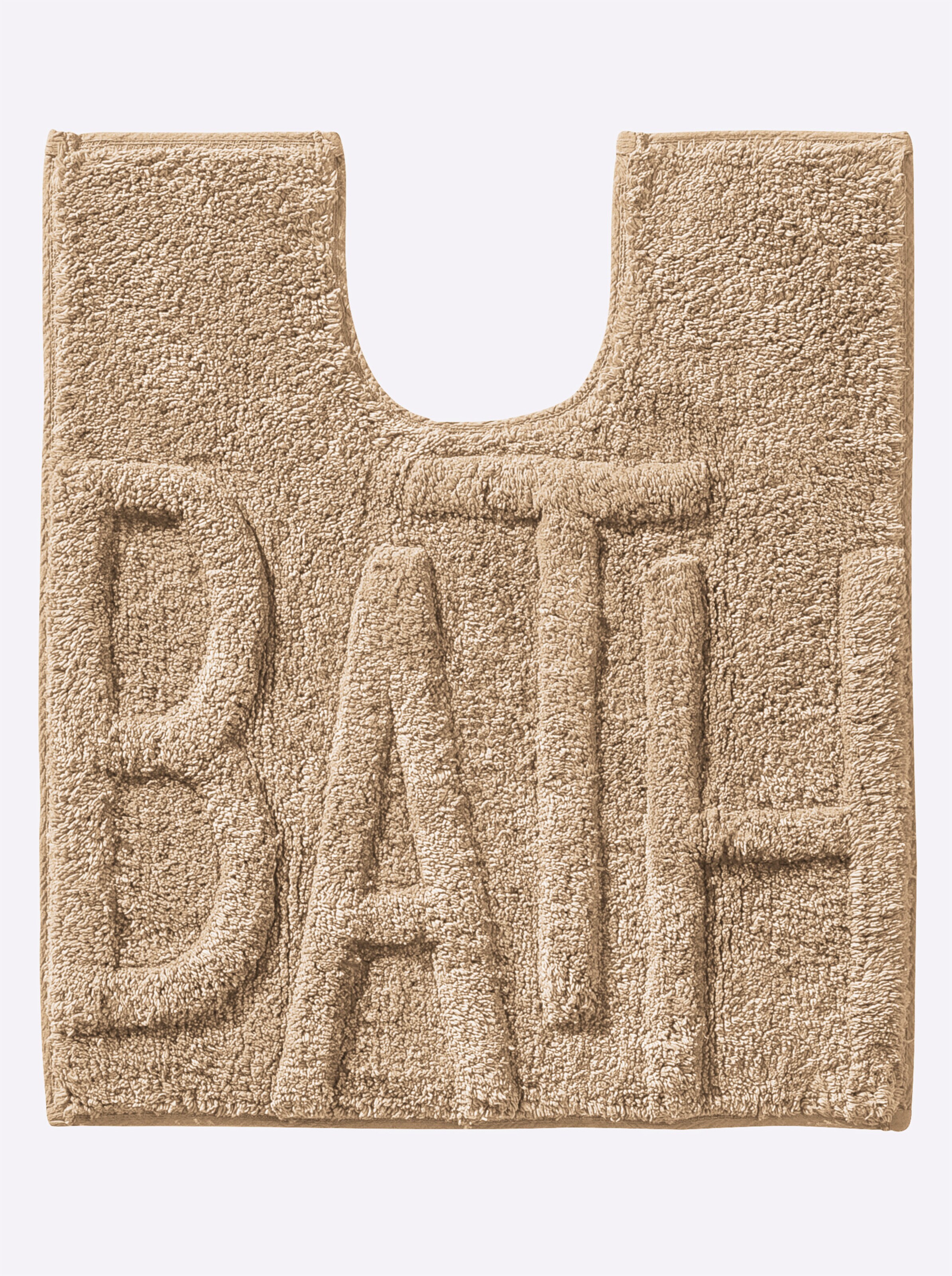 heine home Badteppich in taupe