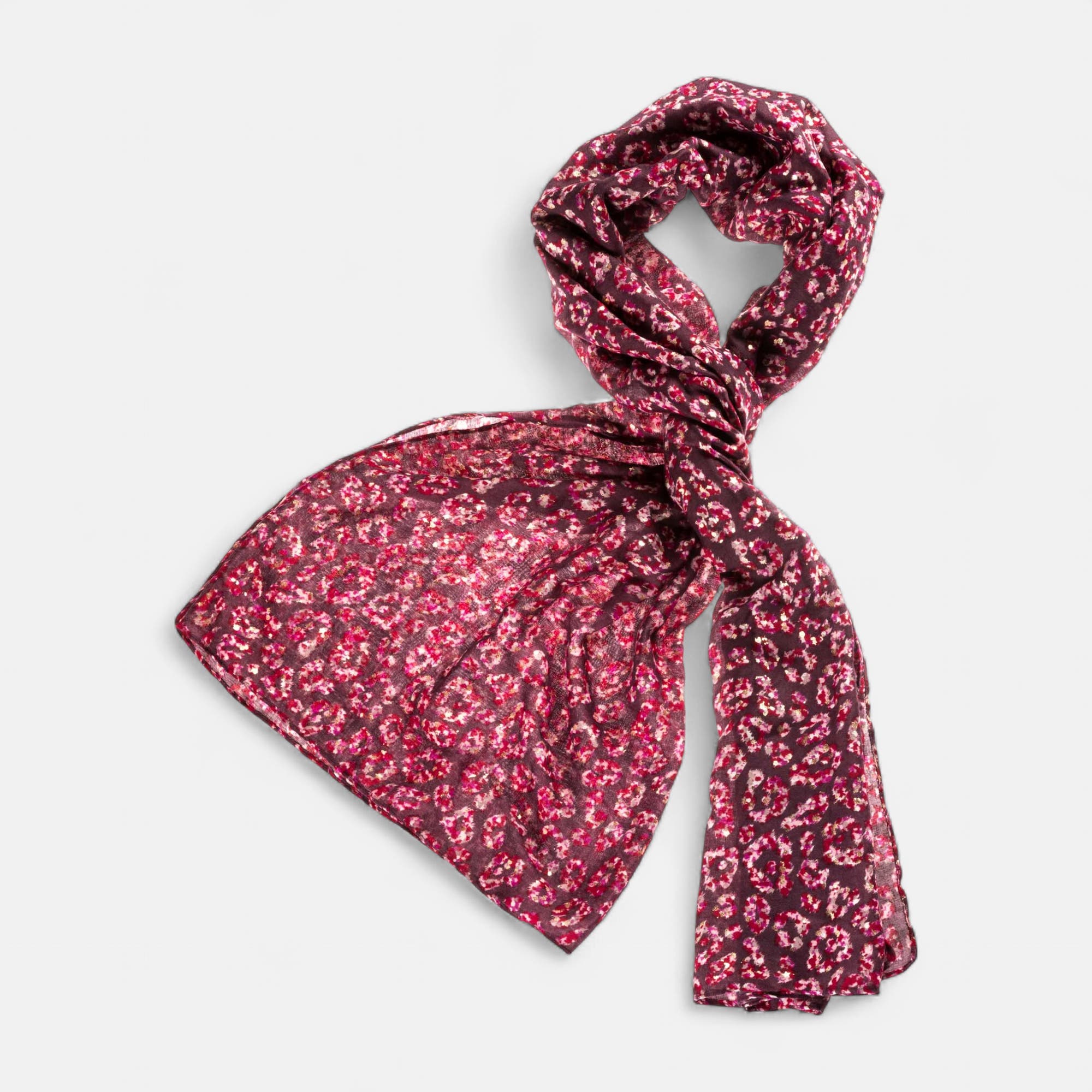 Foulard rose