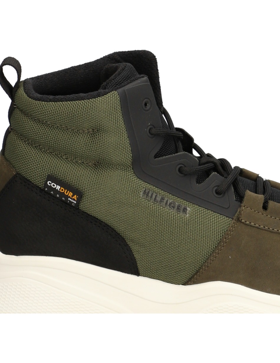 OUTDOOR LEATHER BOOT CORDURA