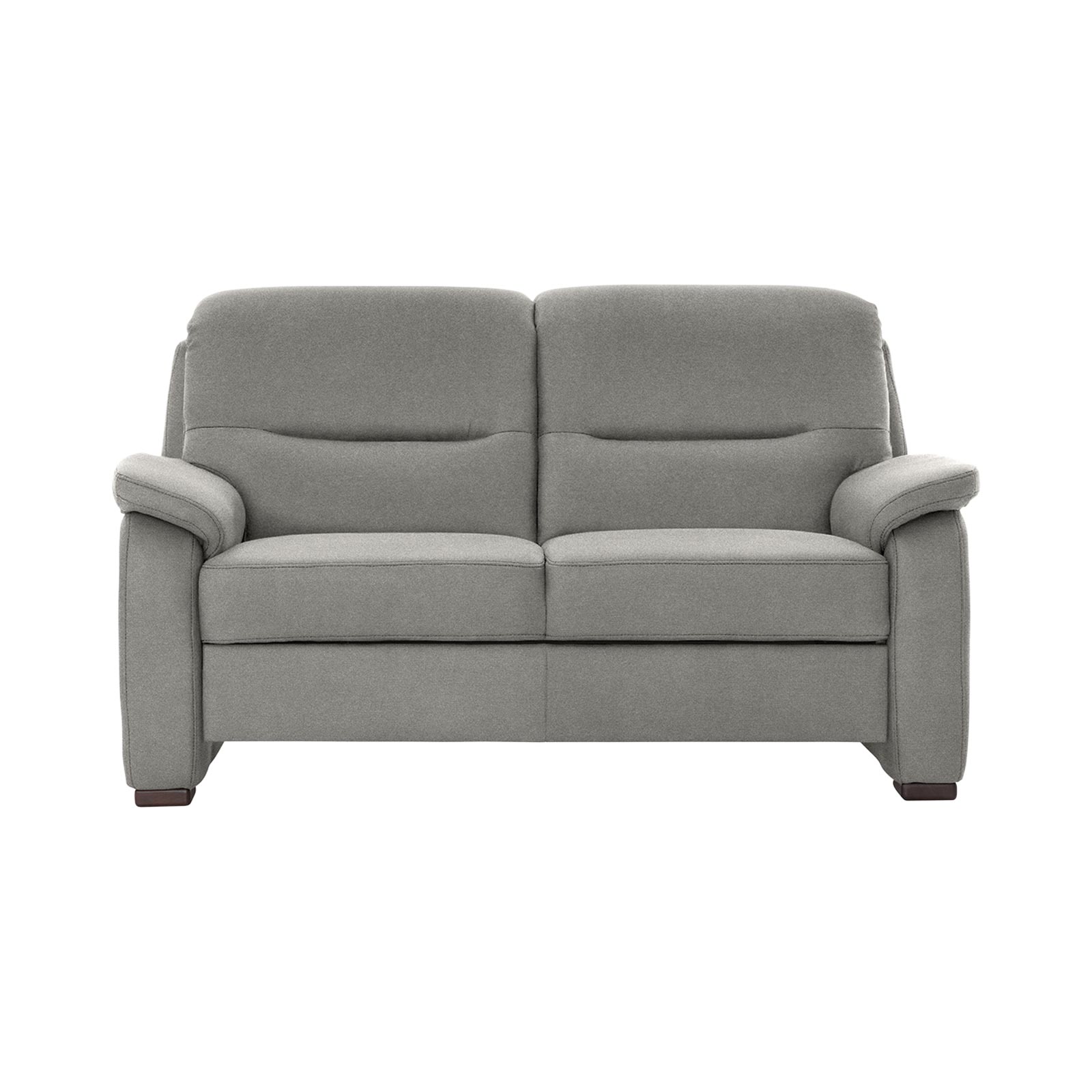 polsterpower 2-Sitzer-Sofa - Belle silver - Basismodell