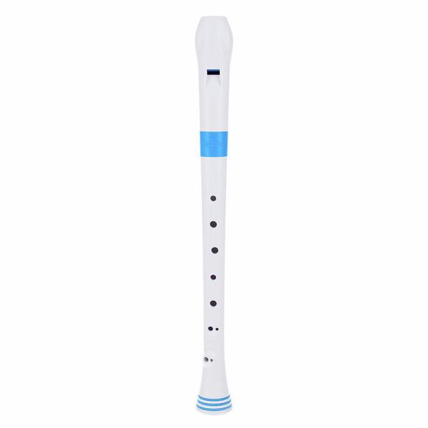 Nuvo Soprano Recorder white-blue