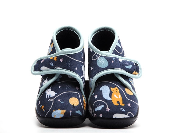 Bossi chaussons bebe galia  8367 bleu