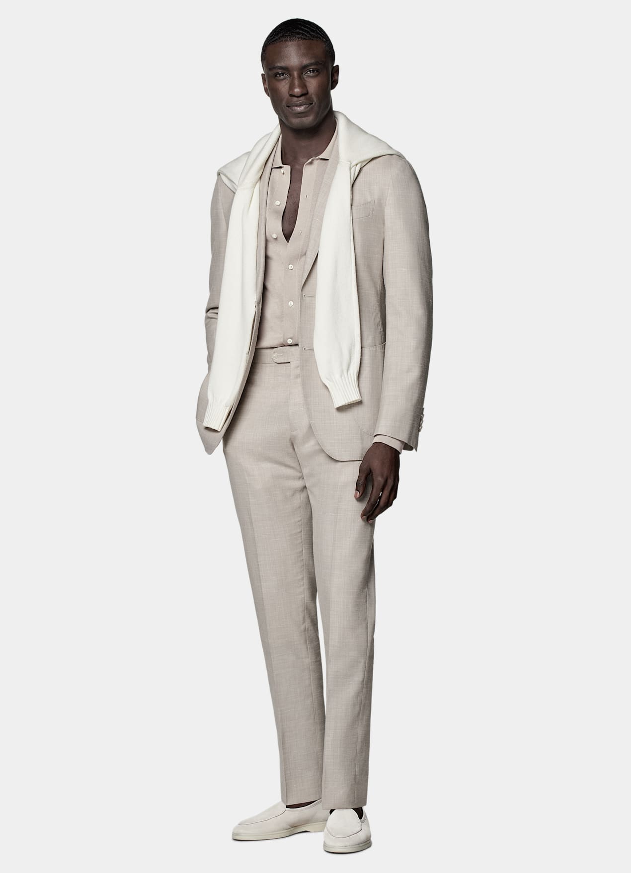 Costume Havana coupe Tailored sable