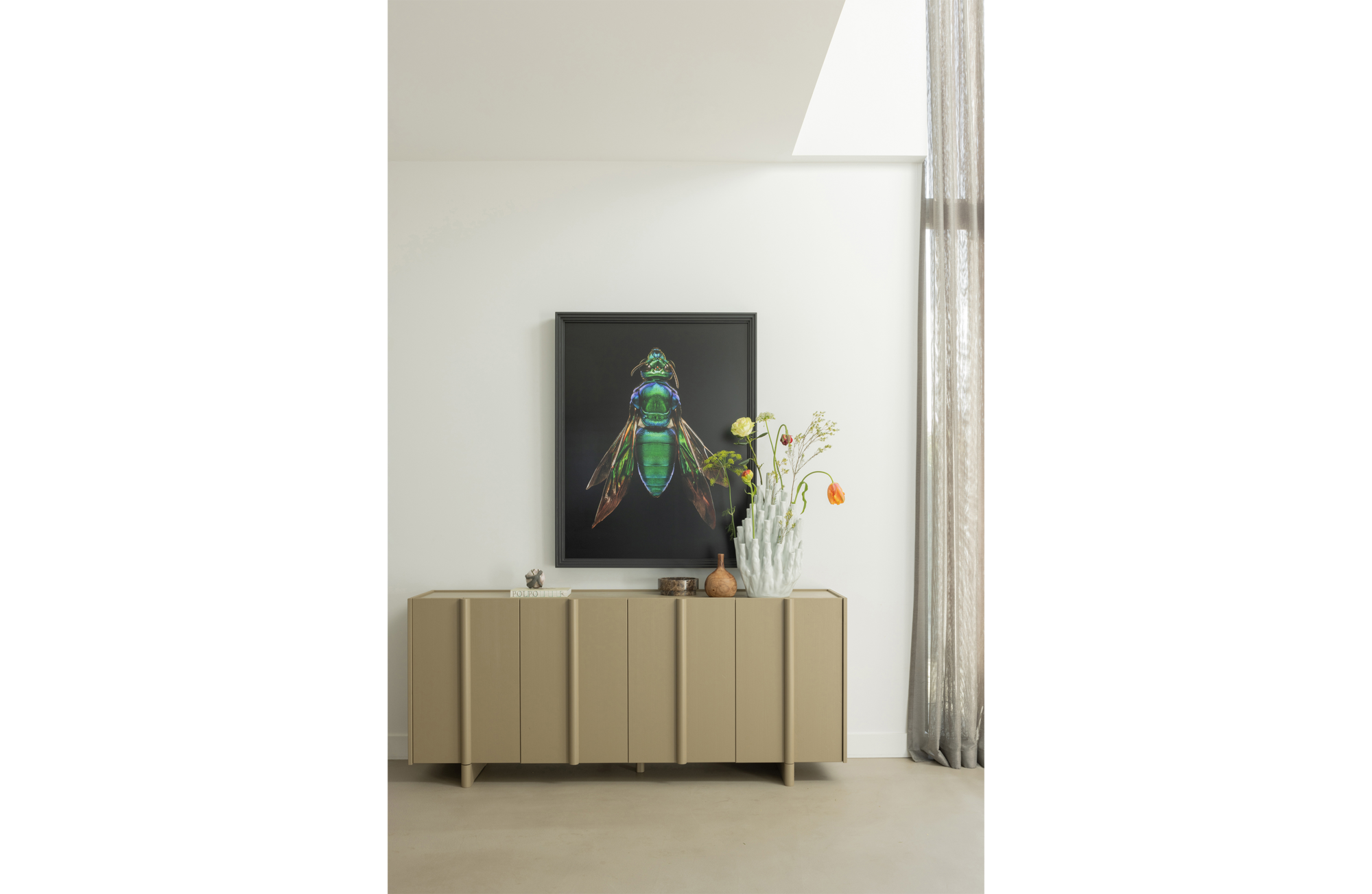 WOOOD Exclusive dressoir Basu Basu concrete decor optiepakket t.b.v. dressoir