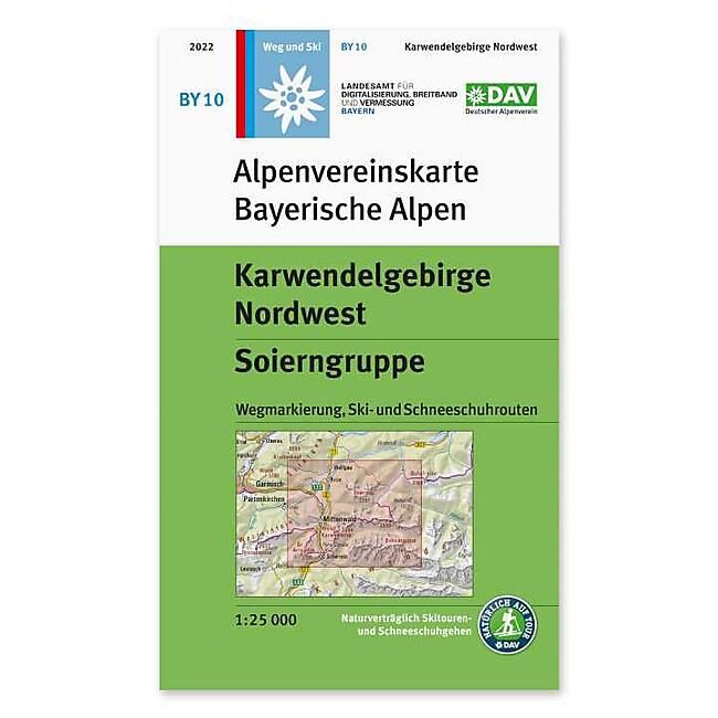 ALPENVEREIN - BY 10 KARWENDELGEBIRGE 1 25 000