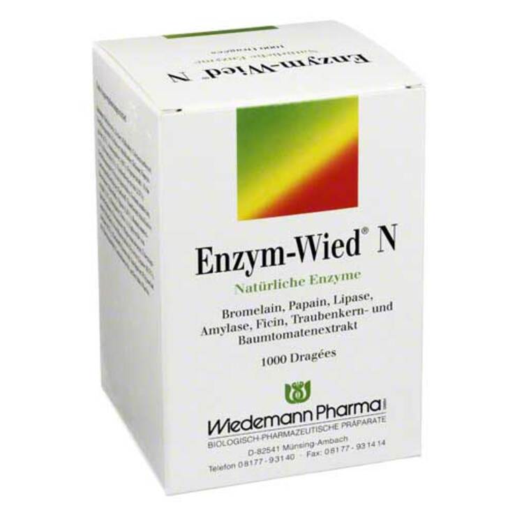 Enzym Wied N Dragees, 1000 St