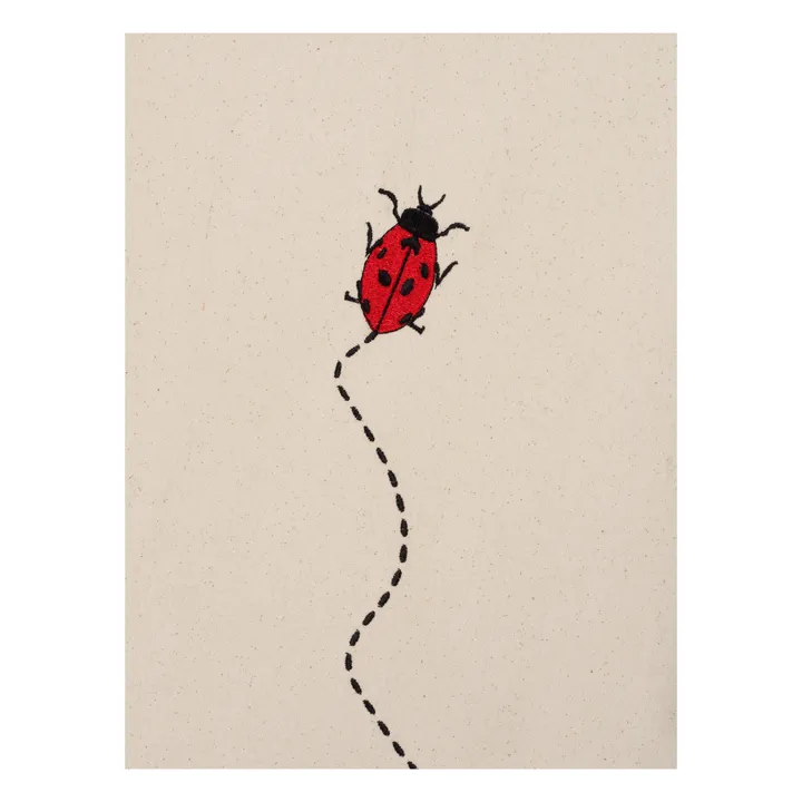 Ferm Living Kids Tente coccinelle | Blanc cassé