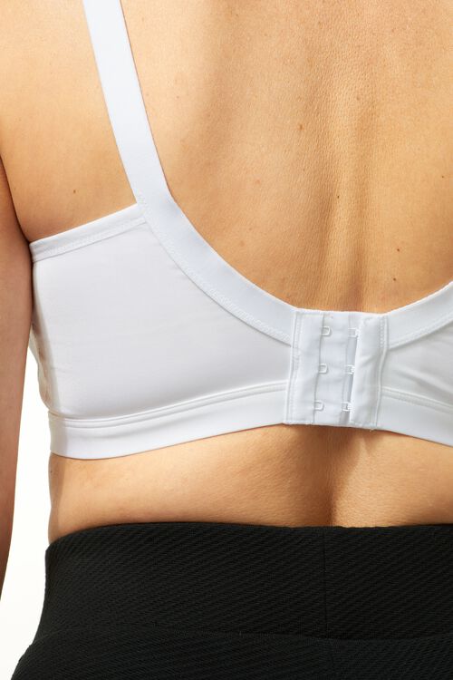 soutien-gorge prothèse préformé sans armatures blanc