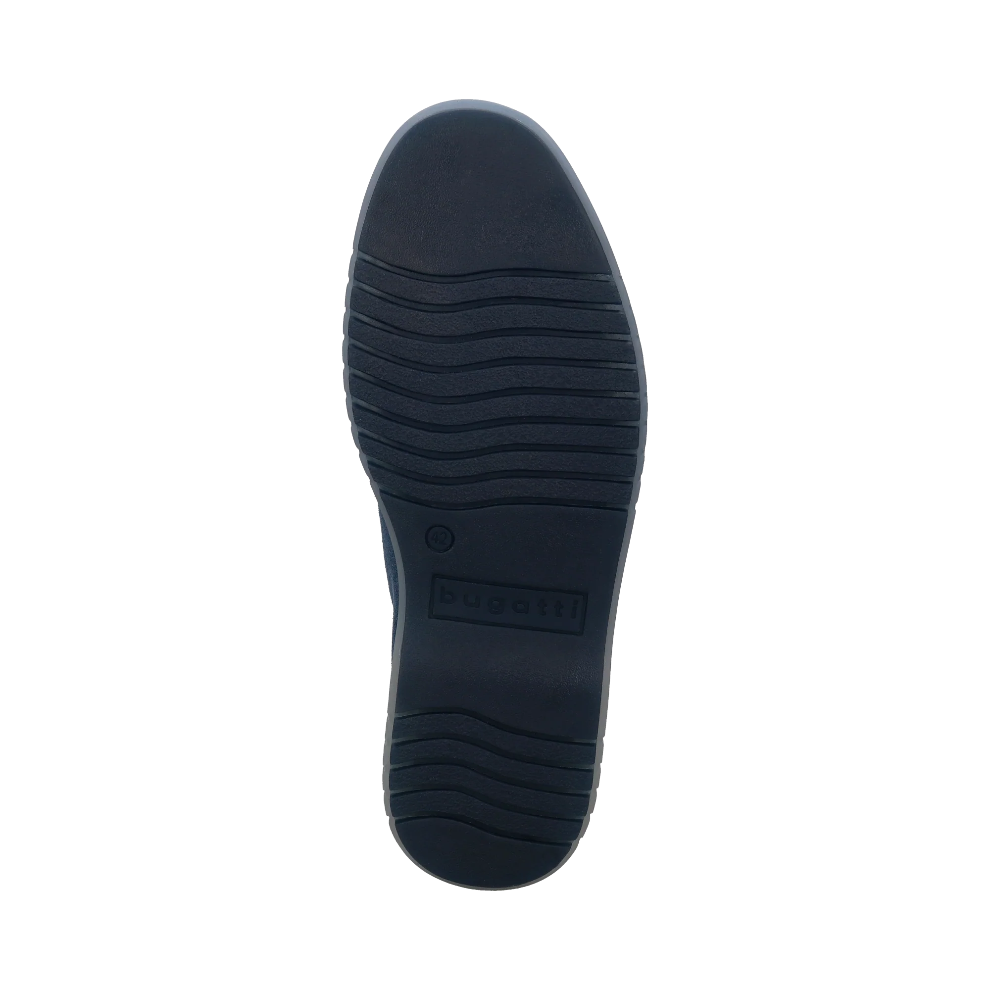 Leder Schnürer blau