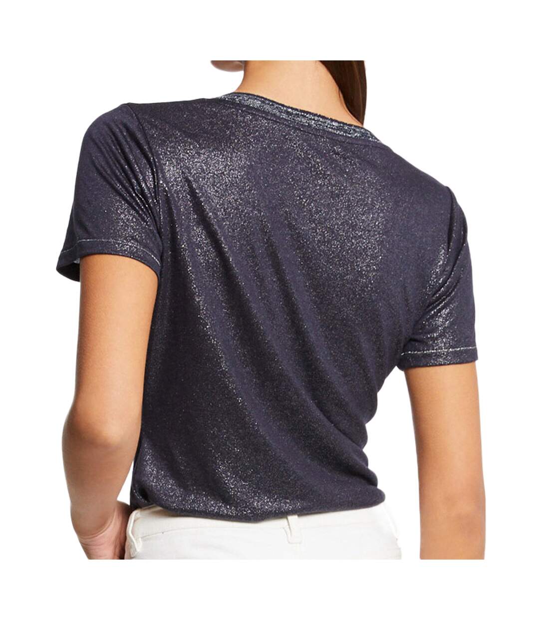 T-shirt Marine Femme Morgan Diwan