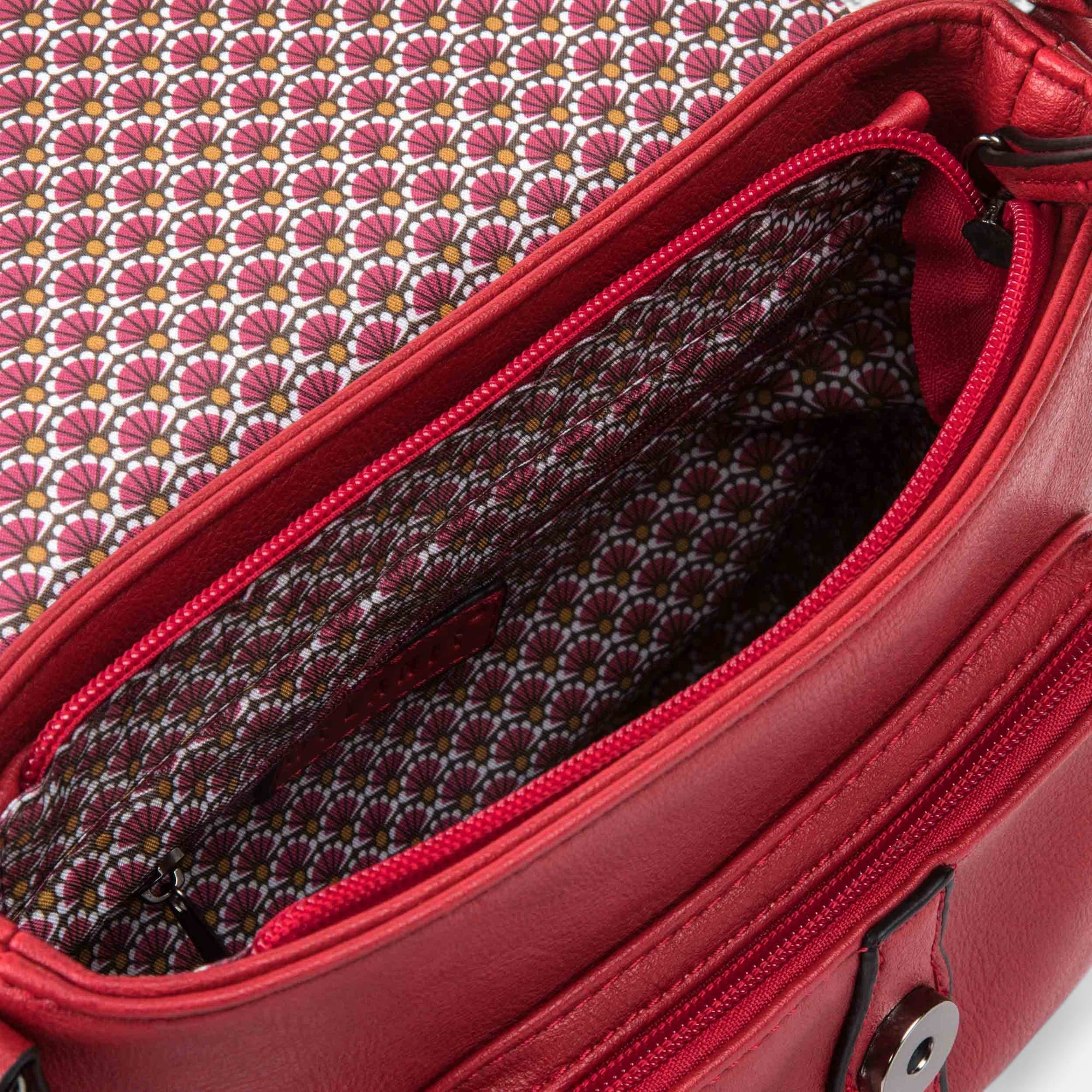 Sac bandoulière rouge