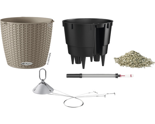 Lechuza Nido Cottage hangpot Ø 27 cm zandbruin