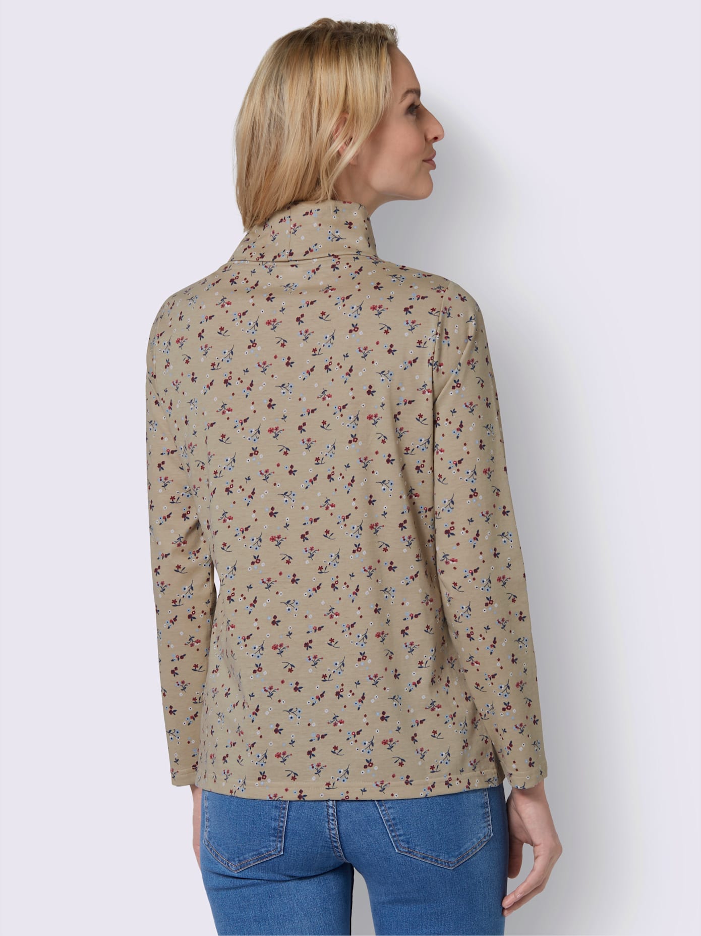T-shirt à manches longues pur coton