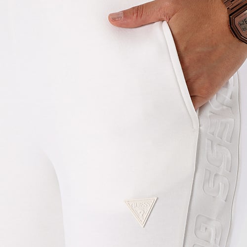 Pantalon Jogging A Bandes Femme V2YB18-K7UW2 Beige