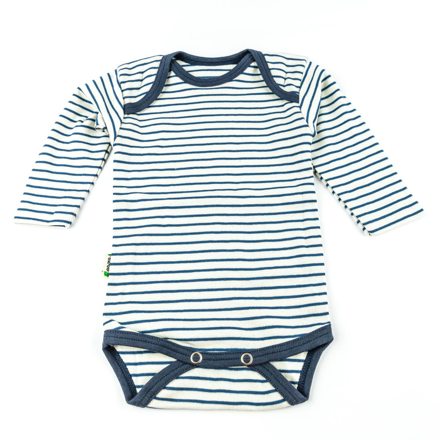 Lotties Blau Geringelter Langarm Body