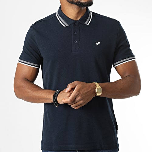 Polo Manches Courtes Rayoc Bleu Marine