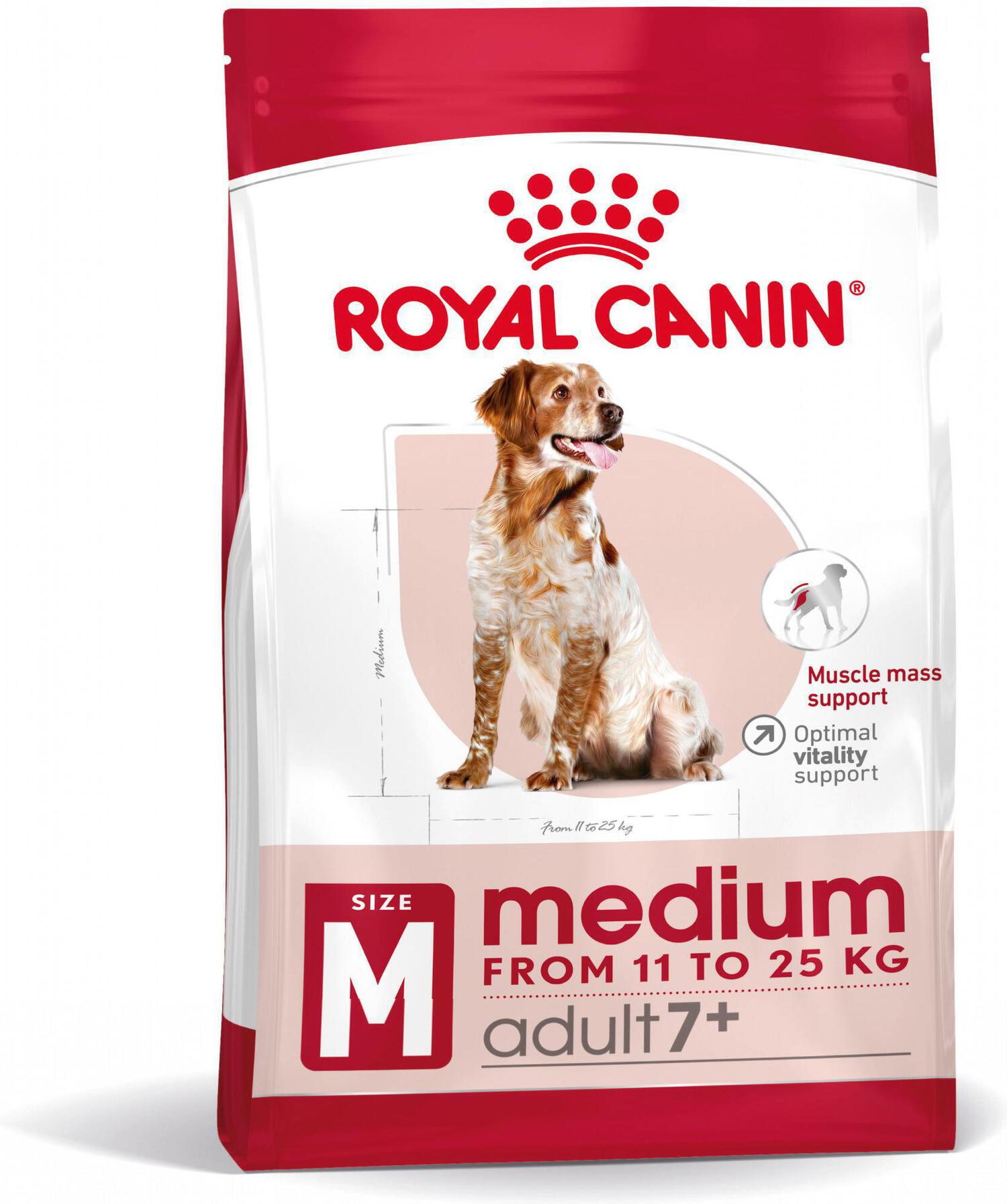 Royal Canin Medium Adult 7+ 4 kg
