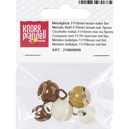 Knorr Prandell Glöckchen-Mix Ø 11, 15 mm braun natur