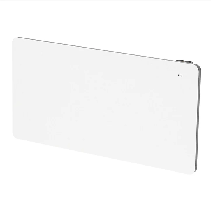 Radiateur connecté électrique double cœur de chauffe GoodHome Sondrio blanc 2000W horizontal