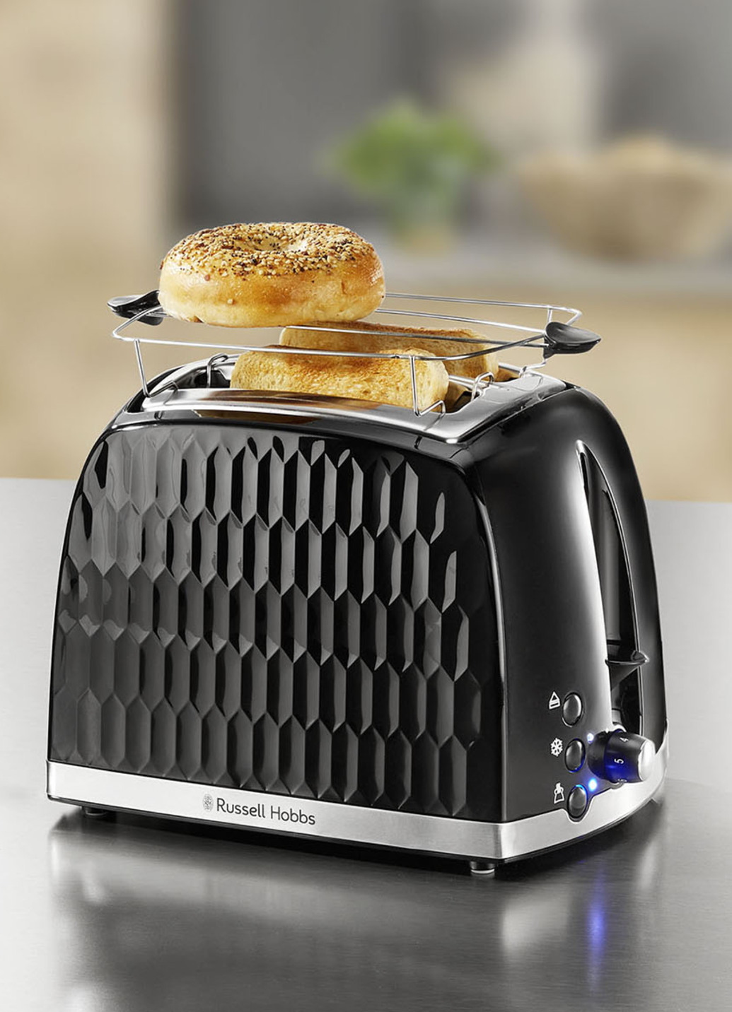 Russell Hobbs Frühstücksserie Honeycomb aus Hochglanz-Kunststoff