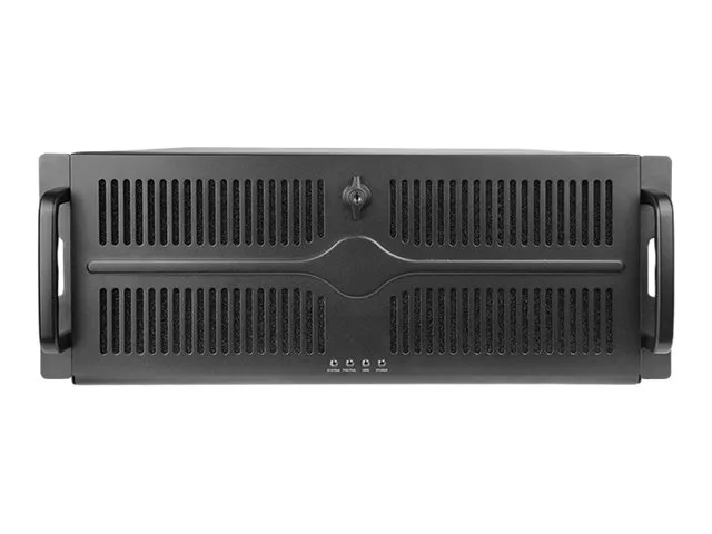 Chieftec UNC-409S-B - Rack-monterbar - 4U - ATX - ingen strømforsyning 400 Watt (ATX) - sort - USB