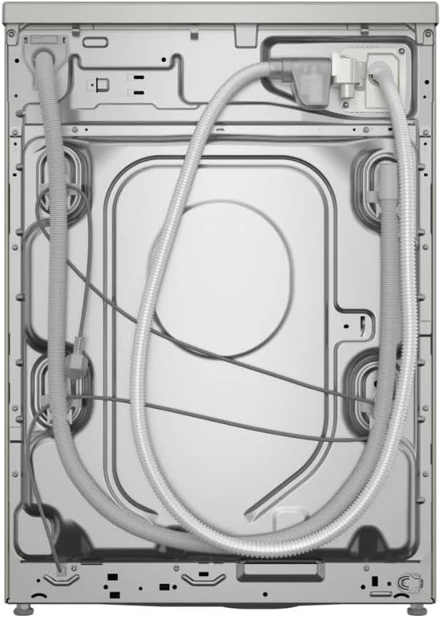 Siemens WG44B20X40 Waschmaschine iQ700, Frontlader mit 9kg Fassungsvermögen, 1400 UpM, speedPack XL, Home Connect, Anti Flecken System, LED-Display, Silber-inox, 60cm