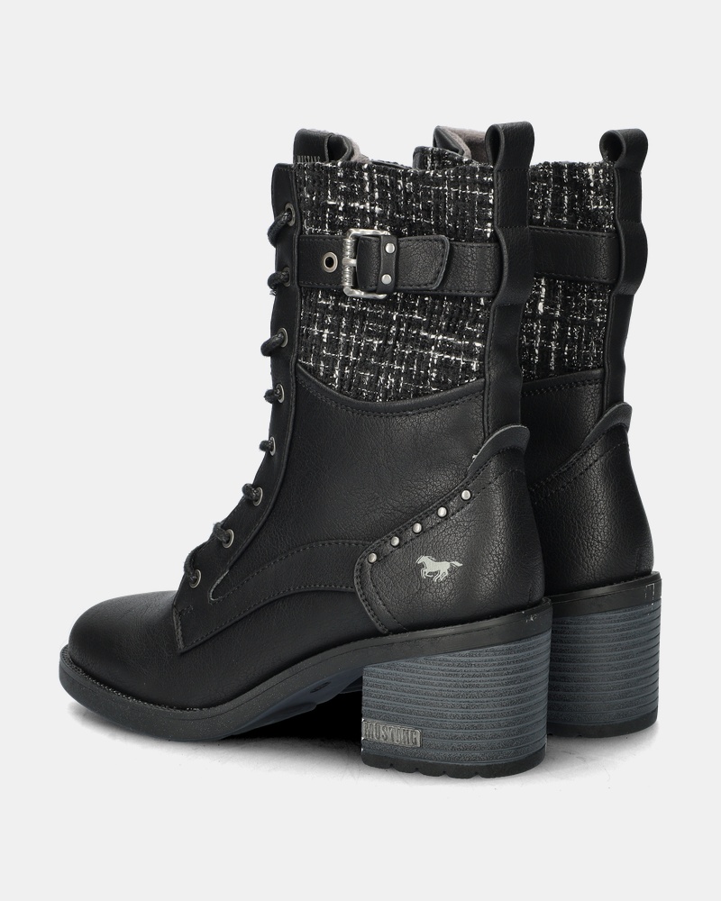 Mustang Veterboots  - zwart
