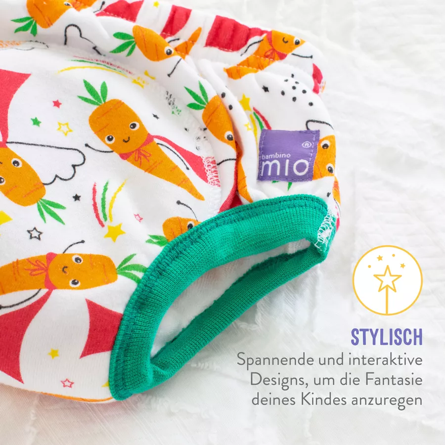 Bambino Mio Töpfchen-Trainingshose, Freunde des Bauernhofs, 3er Packung