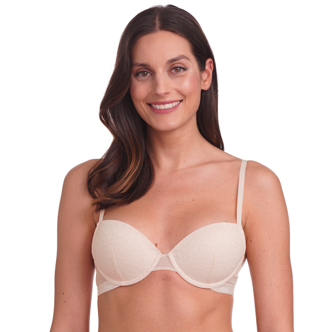 Gina Benotti Damen Bügel-BH mit Allover-Muster zartrosa