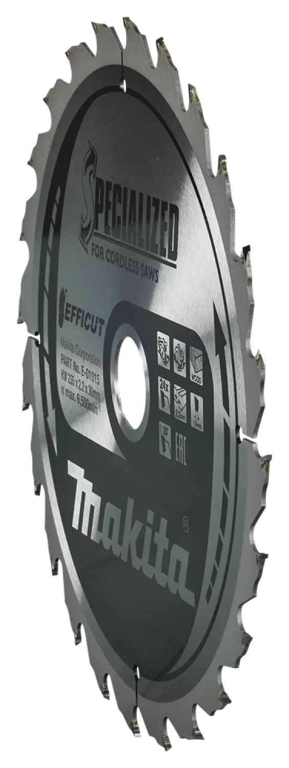 Makita E-01915 Efficut Cirkelzaagblad Hout - 235x30x2,2mm 24T