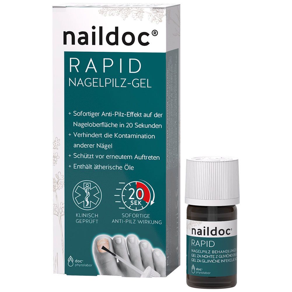 naildoc RAPID Nagelpilz Behandlungs-Gel