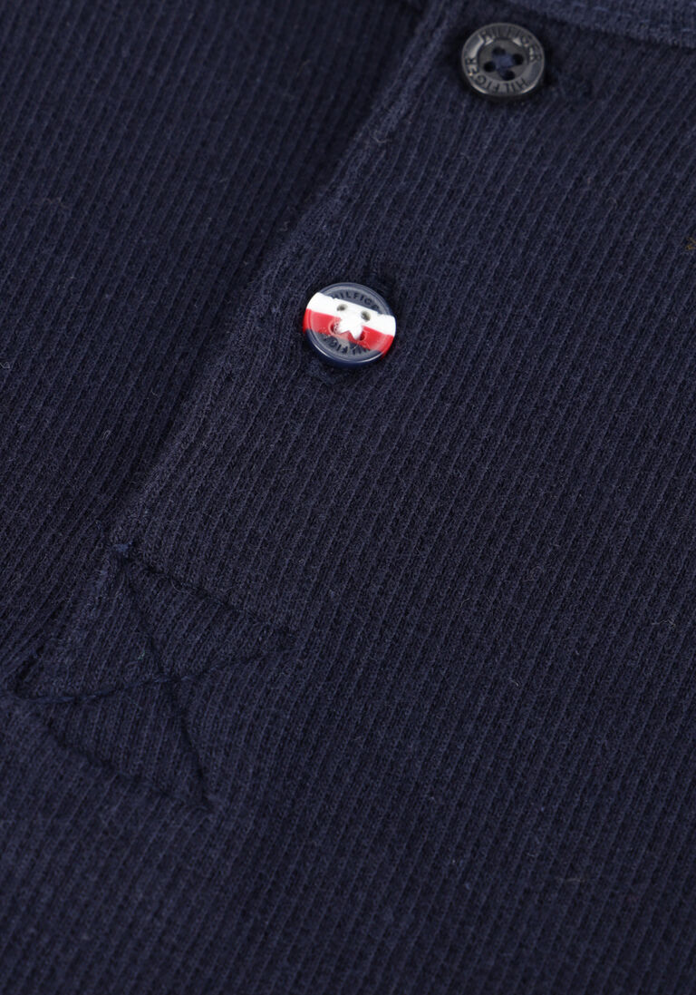 TOMMY HILFIGER donkerblauwe tommy hilfiger  baby solid fine rib body