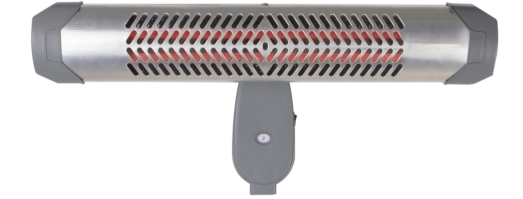 Heizstrahler mit modularem Fuß und stabiler Wandhalterung 800 Watt