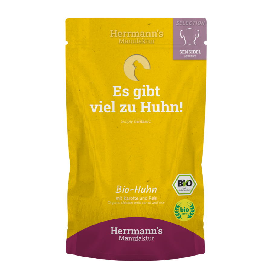 Sensibel Selection BIO Frango com Cenoura e Arroz 12 x 400g