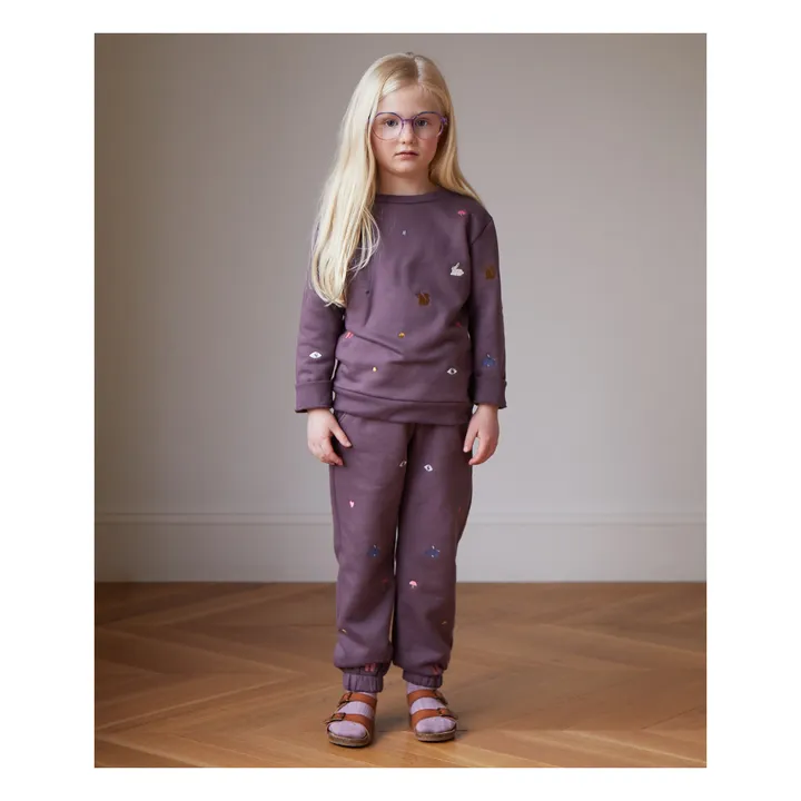 Oeuf NYC Jogger Broderie | Mauve
